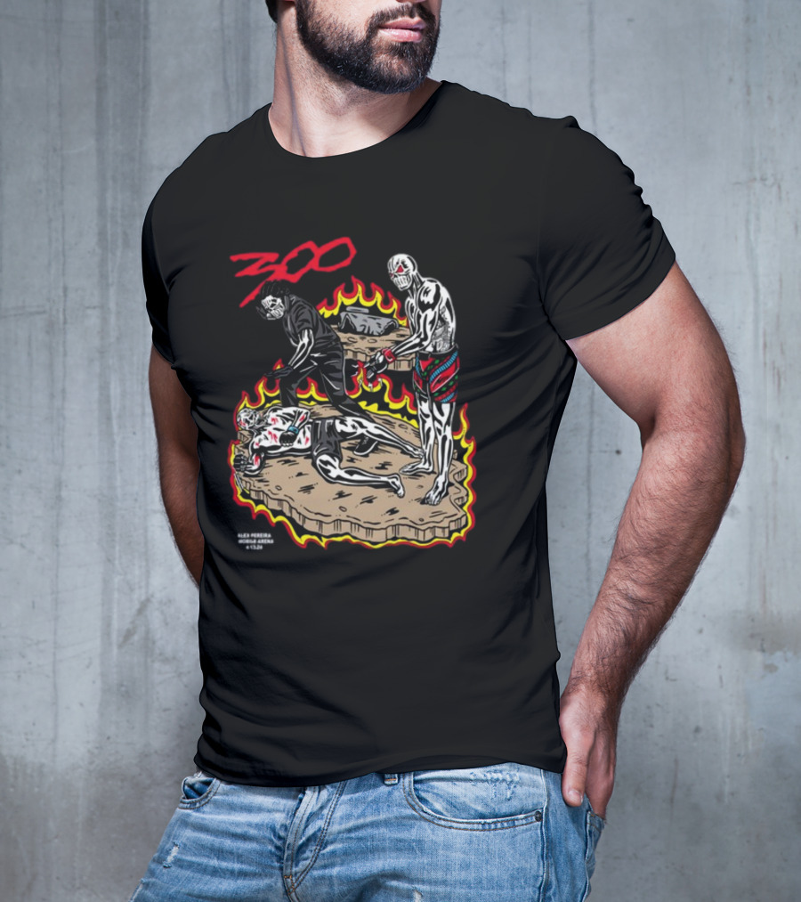Alex Pereira Poatan 300 Sweet Dreamz Combat Arena#1.334 T-Shirt