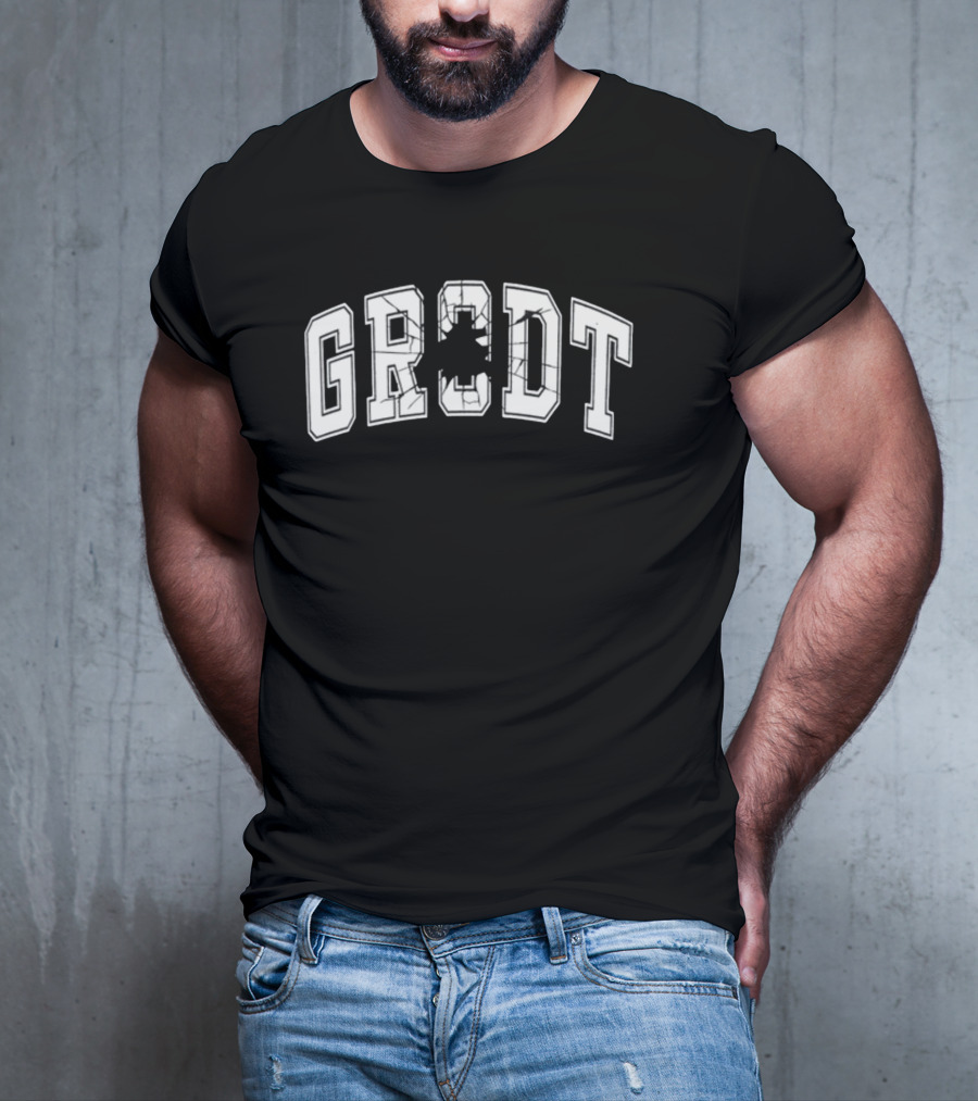 Get Rich Or Die Tryin Text With Bullet Hole T-Shirt