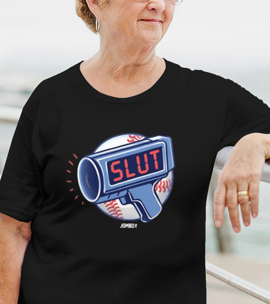 Jomboymedia Baseball Radar Slut T-Shirt