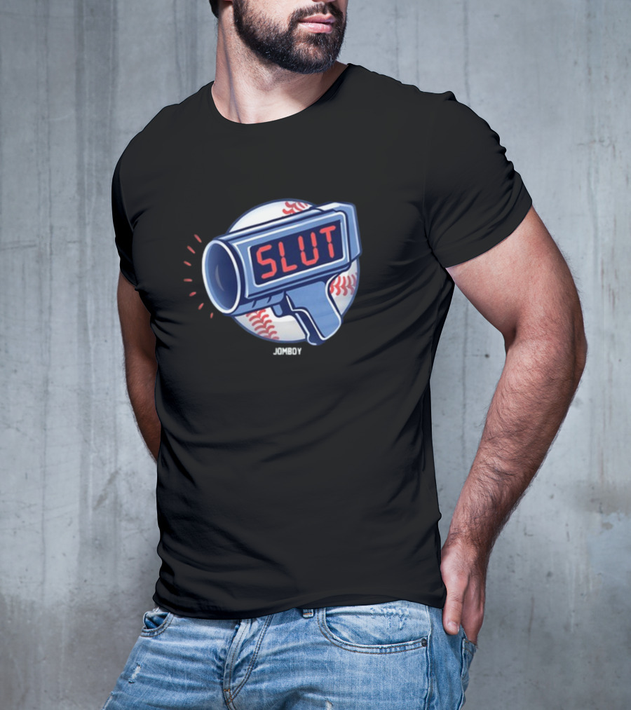 Jomboymedia Baseball Radar Slut T-Shirt