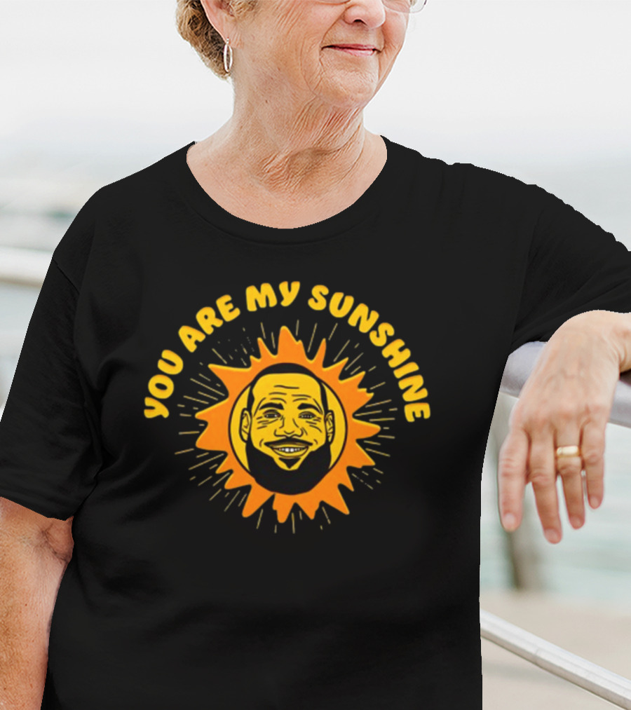 Shitheadsteve You Are My Sunshine Parody Face Inside Cartoon Sunburst T-Shirt