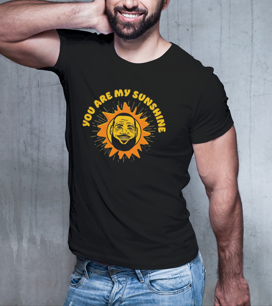 Shitheadsteve You Are My Sunshine Parody Face Inside Cartoon Sunburst T-Shirt