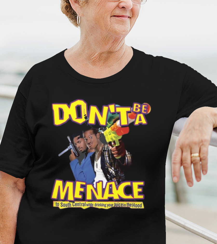 Channing Crowder Wearing Don't Be A Menace To South Central While Drinking Your Juice In The Hood T-Shirt