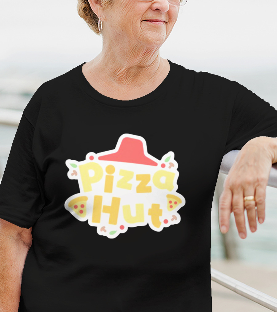 Pizza Hut Vtuber Style Playful T-Shirt