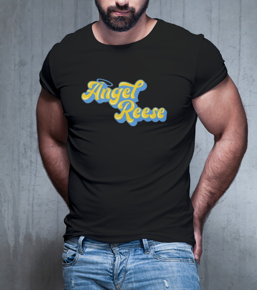 ChicagoSky Angel Reese Halo Script T-Shirt