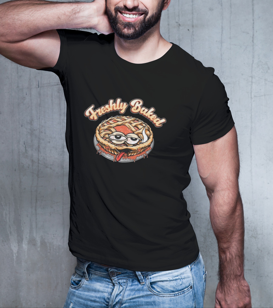 Freshly Baked Four Twenty Pie With Eyes And Tongue T-Shirt