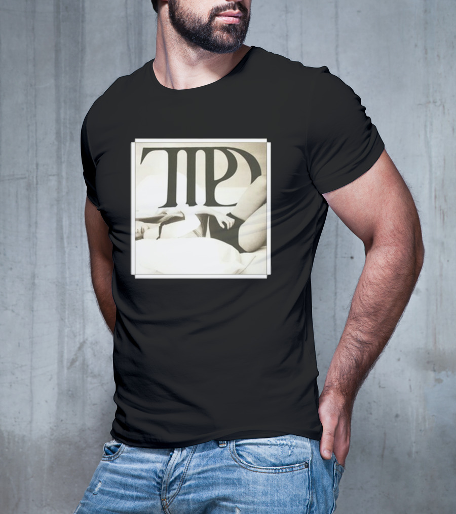 Ttpd The Tortured Poets Department Black And White Lying Woman T-Shirt