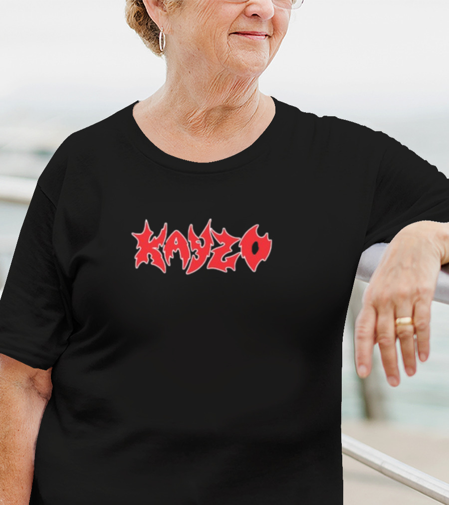 Kayzo Flame Text T-Shirt