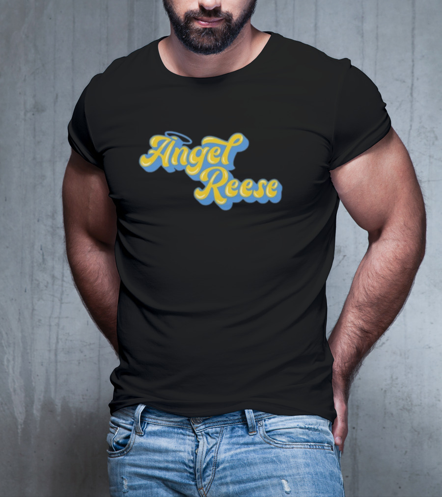 Angel Reese Limited Chicago Sky Text T-Shirt