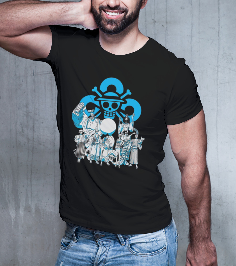 Cloud9 X One Piece Crew Straw Hat Pirates Exclusive Collaboration T-Shirt