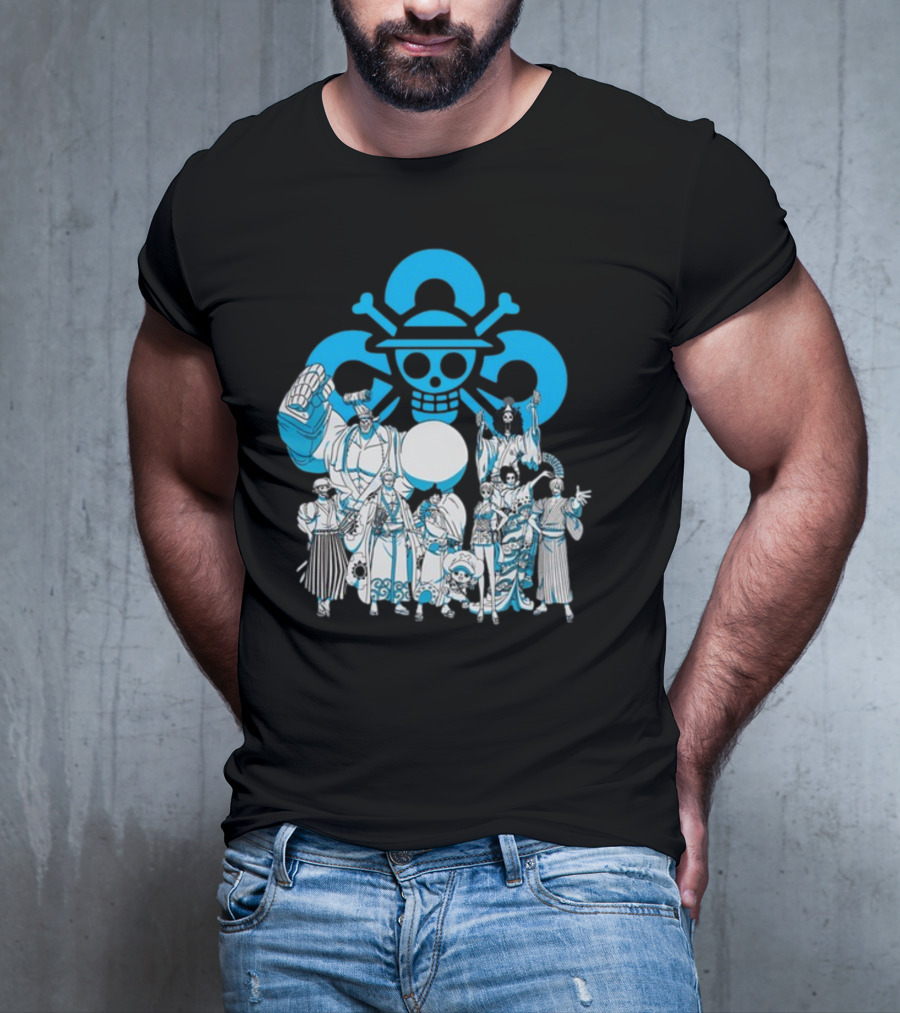 Cloud9 X One Piece Crew Straw Hat Pirates Exclusive Collaboration T-Shirt