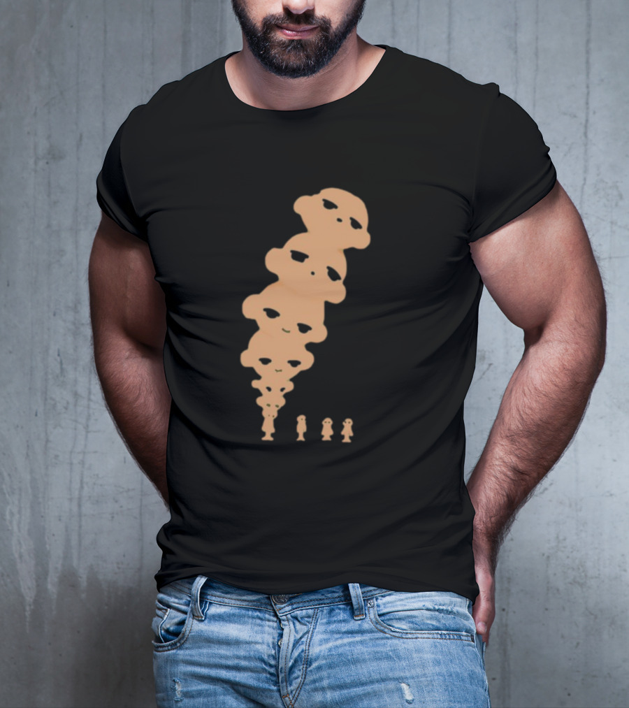 Impoppy Baby Head Gradient Faces T-Shirt