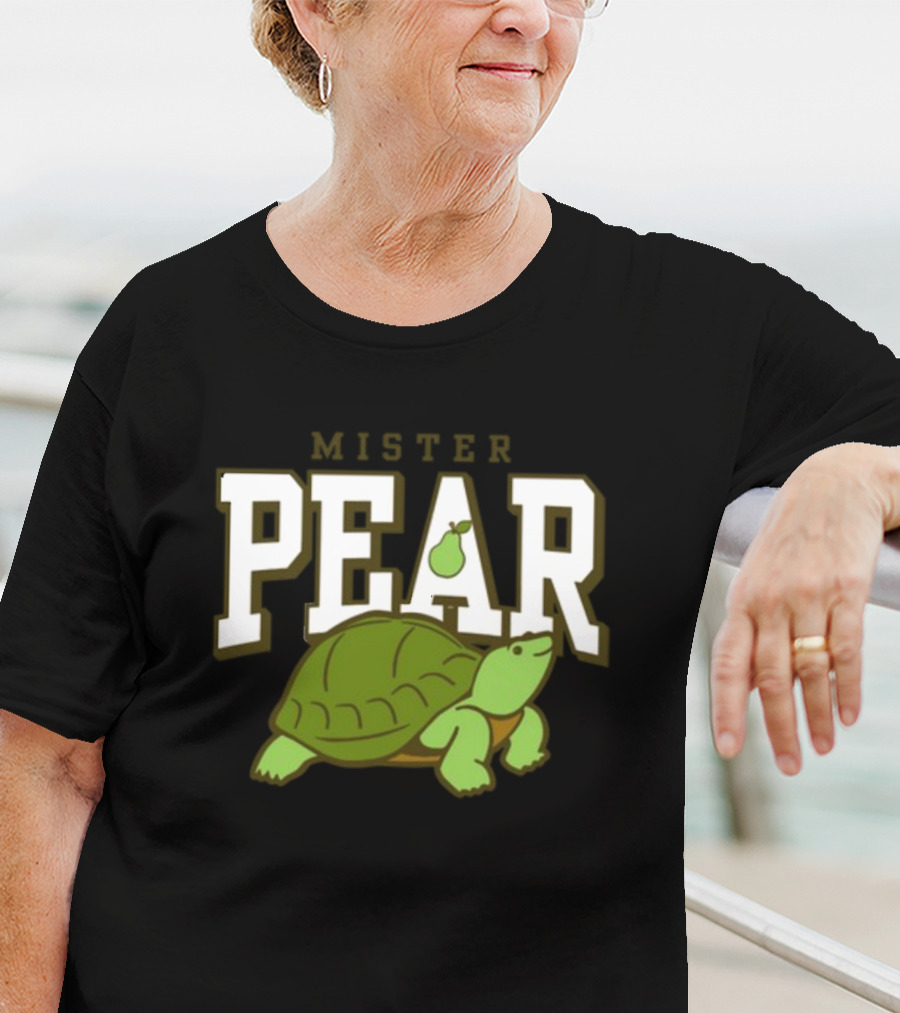Mister Pear Turtle Varsity T-Shirt