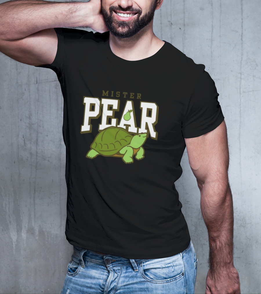 Mister Pear Turtle Varsity T-Shirt
