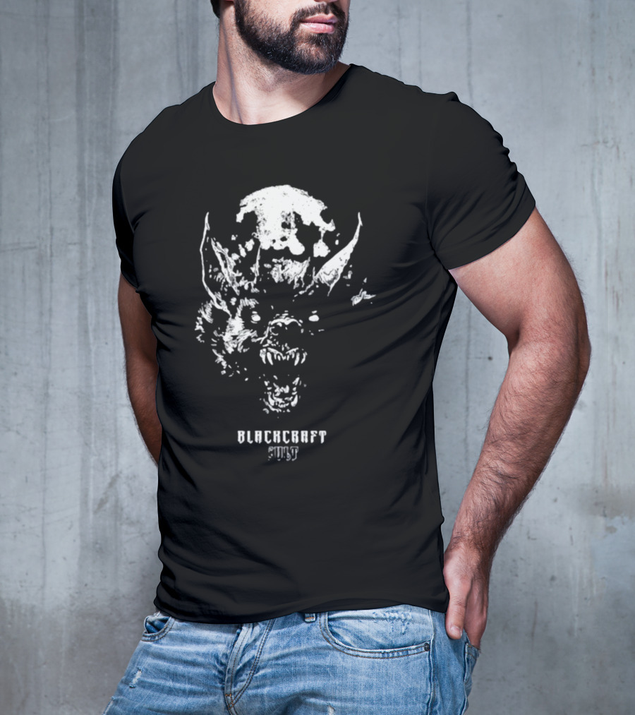 Blackcraftcult Spooky Bat Face T-Shirt