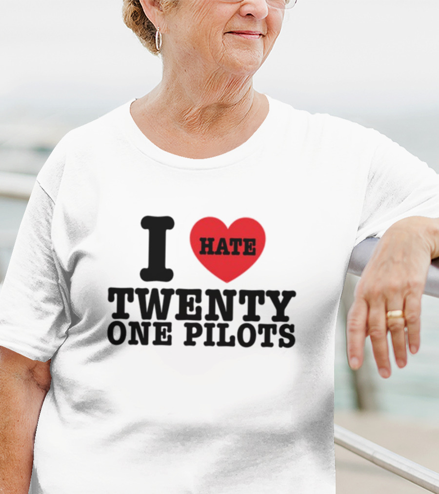 I Heart Hate Twenty One Pilots T-Shirt