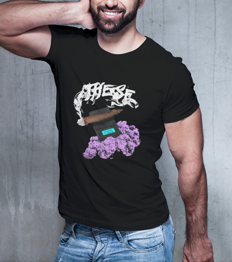 These Foos Scale Smoke Purple Clouds T-Shirt