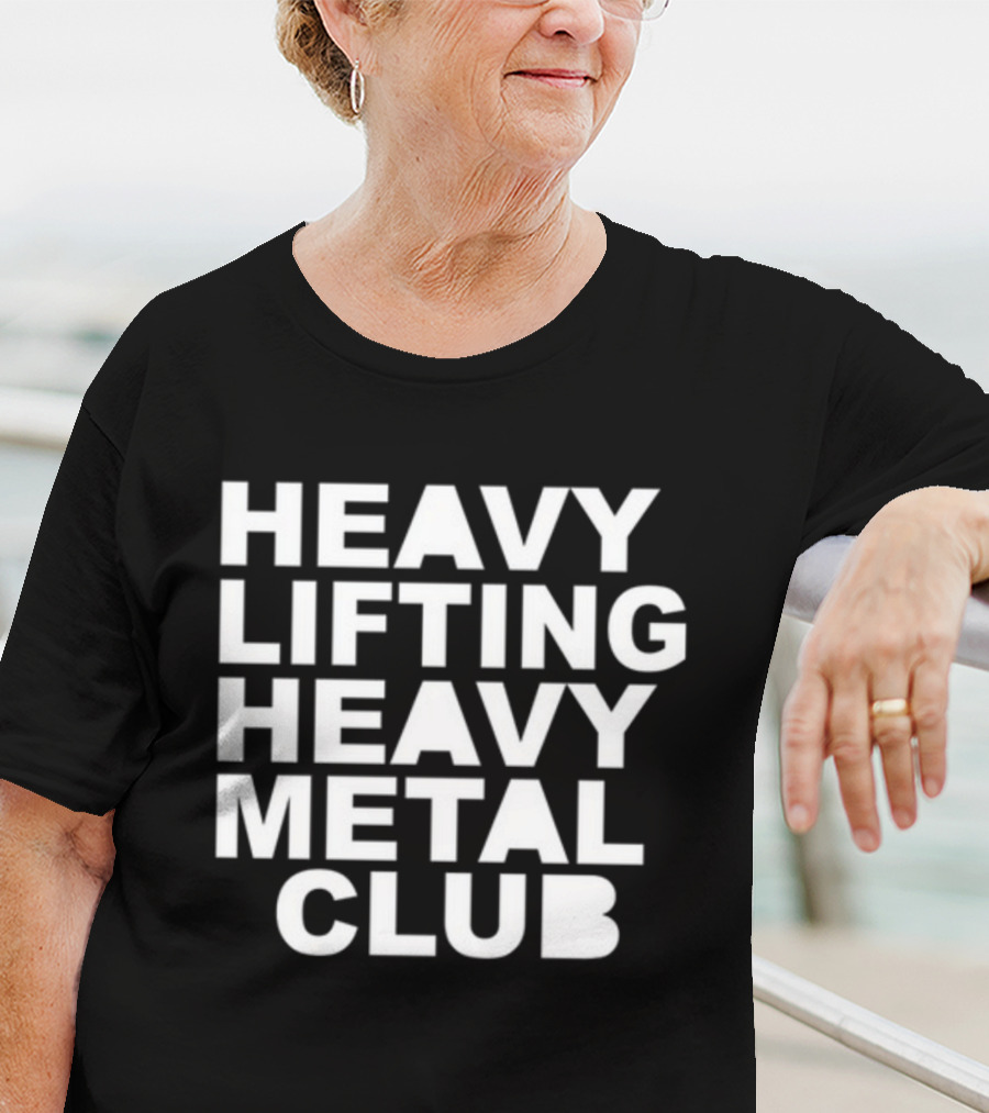 Action Bronson Heavy Lifting Heavy Metal Club Large T-Shirt
