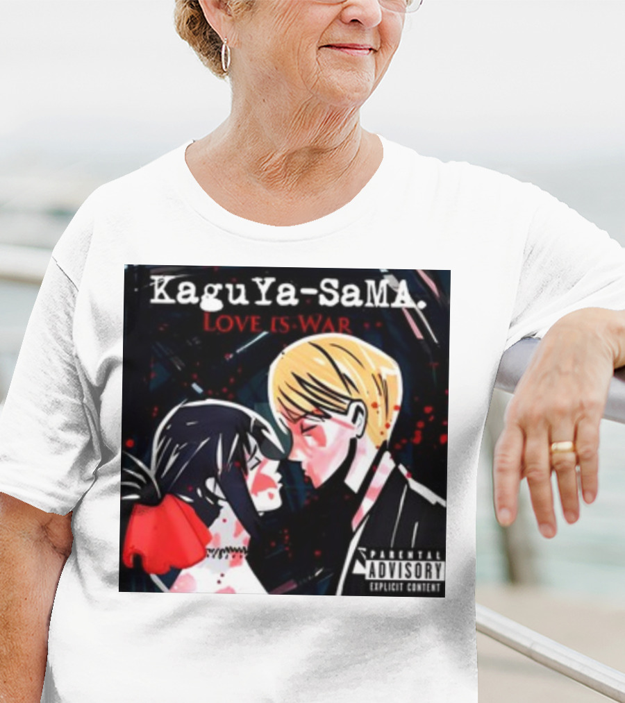 Kaguya-Sama Love Is War Explicit Content Parental Advisory T-Shirt