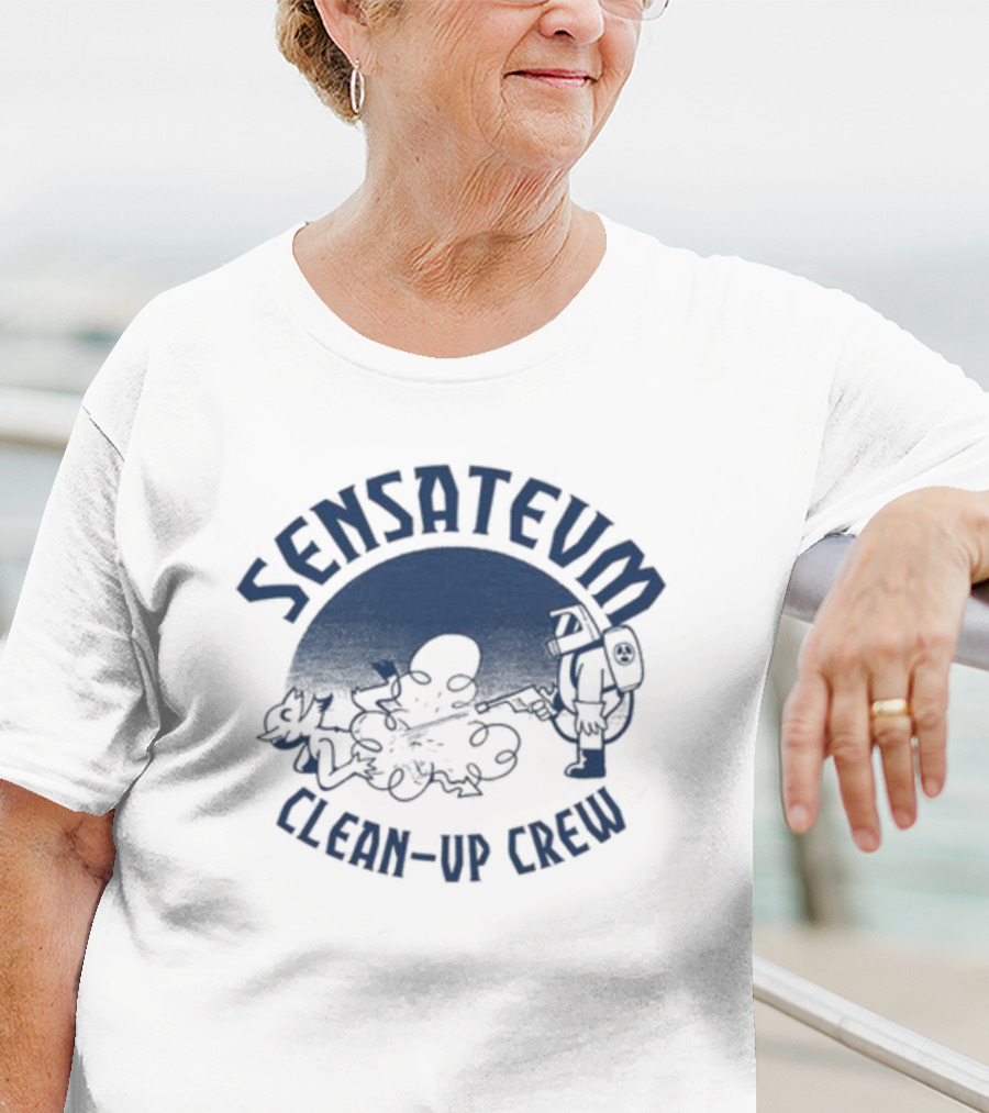 Sensatevm Clean-Up Crew Octopus T-Shirt