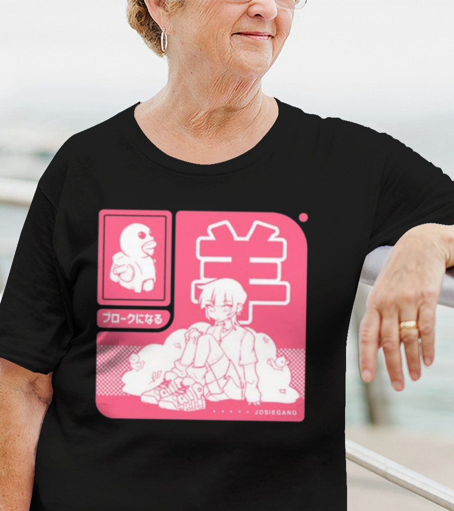 Sheepxing Bloke Josiegang Anime Manga Character Kawaii Aesthetic Japan T-Shirt