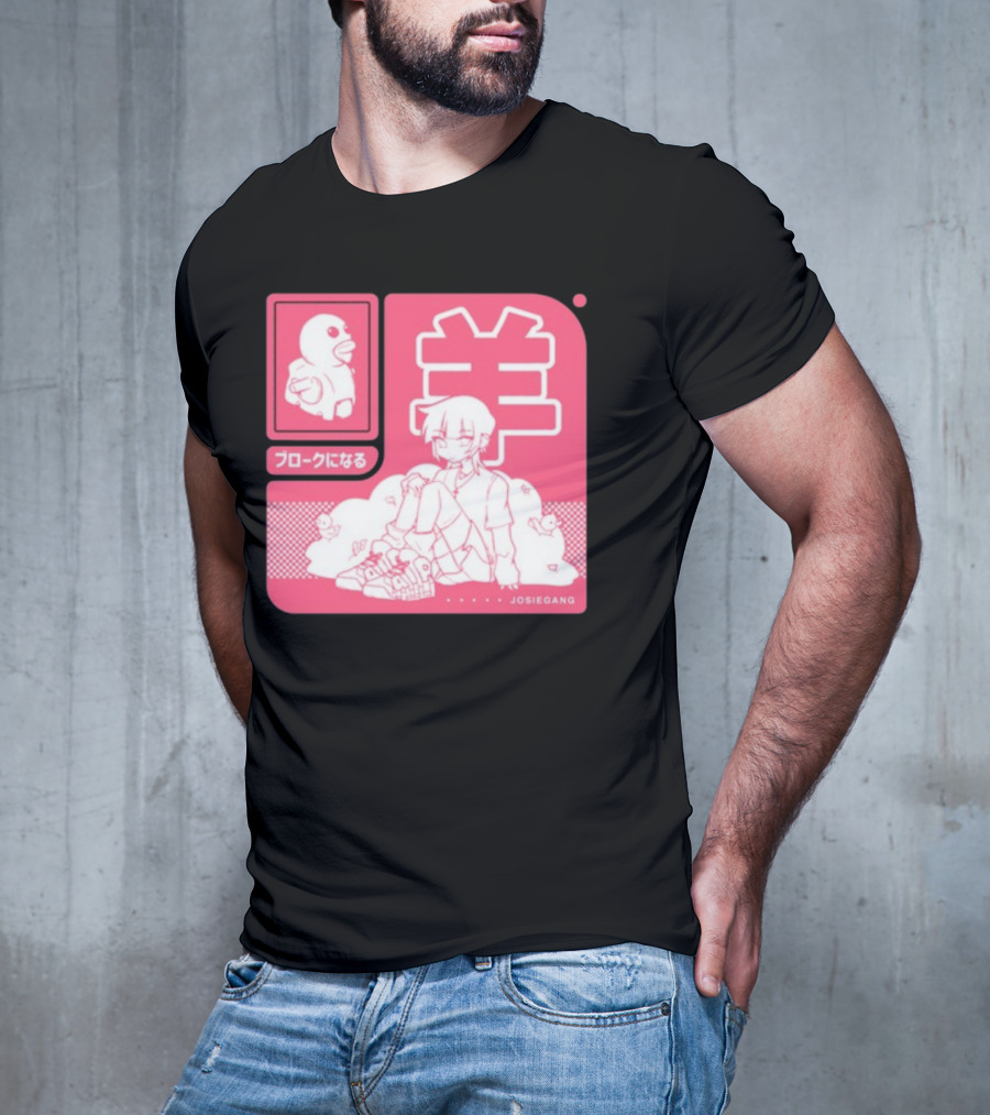 Sheepxing Bloke Josiegang Anime Manga Character Kawaii Aesthetic Japan T-Shirt