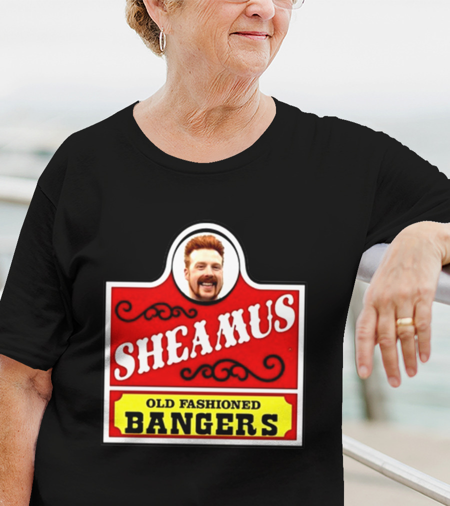 Sheamus Old Fashioned Bangers Retro Label T-Shirt