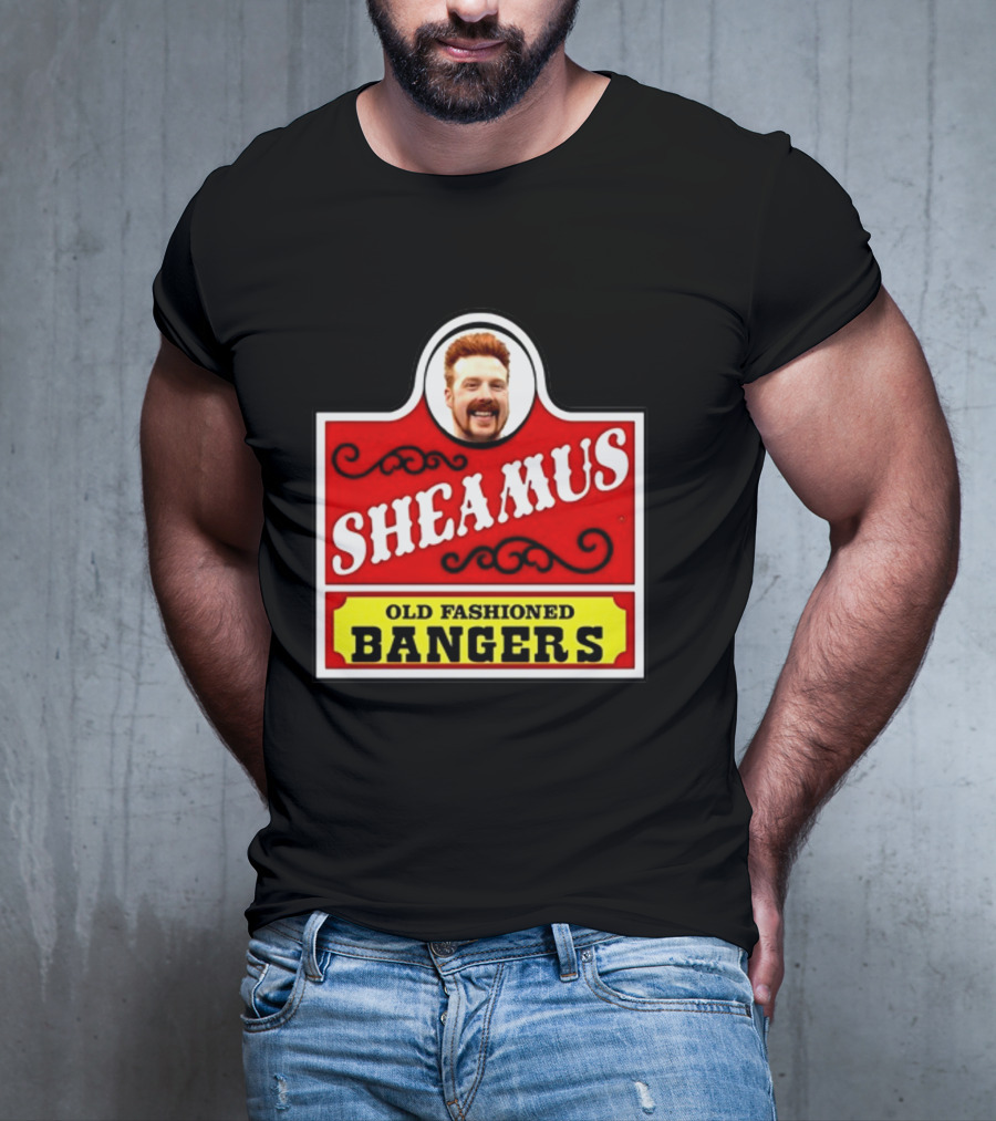 Sheamus Old Fashioned Bangers Retro Label T-Shirt