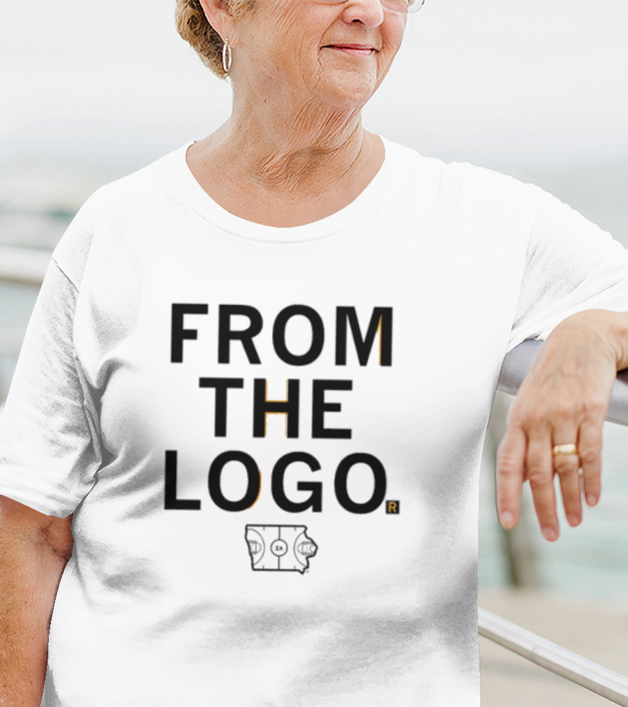 FROM THE LOGO Basketball Court Concept T-Shirt