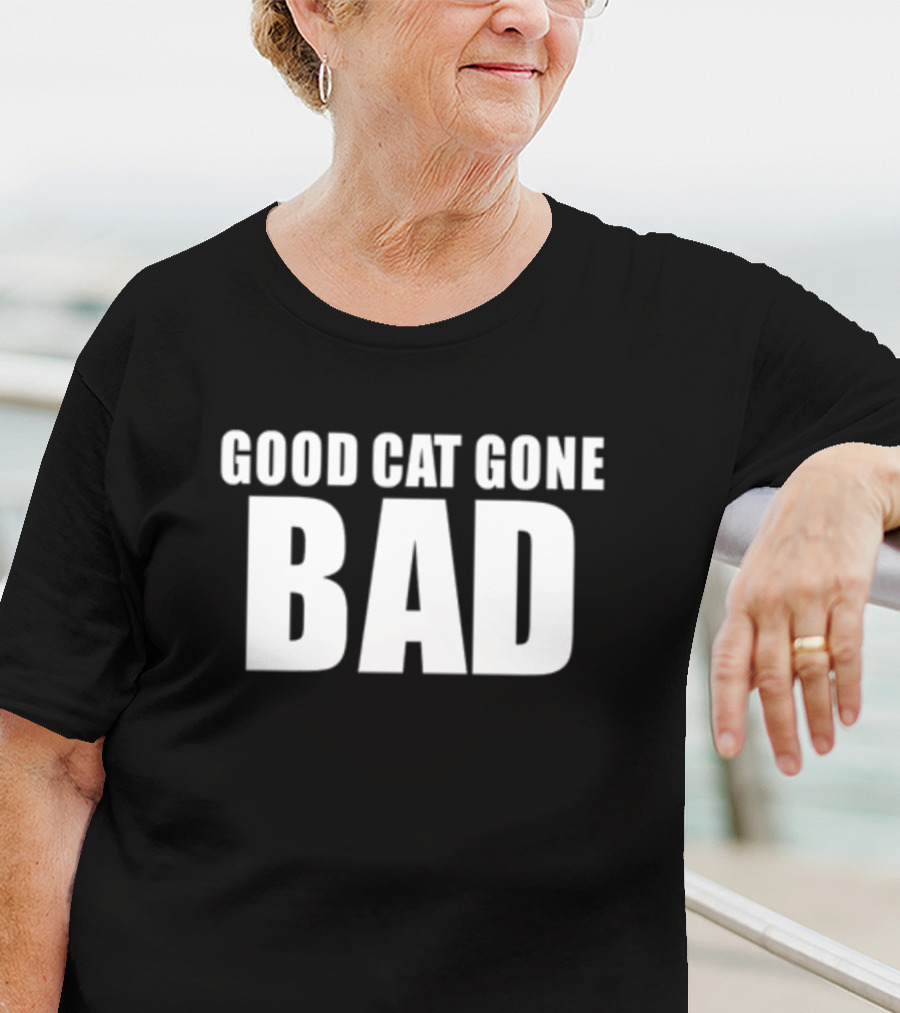 Sukiwiththegood Sukihana Good Cat Gone Bad T-Shirt