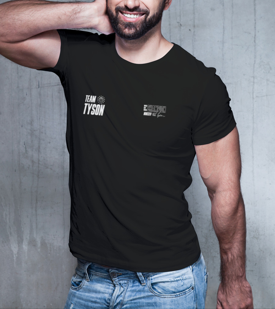 Team Tyson Mike Tyson Champion King Of The Ring T-Shirt