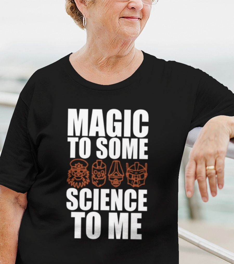 Magic To Some Science To Me Icons T-Shirt