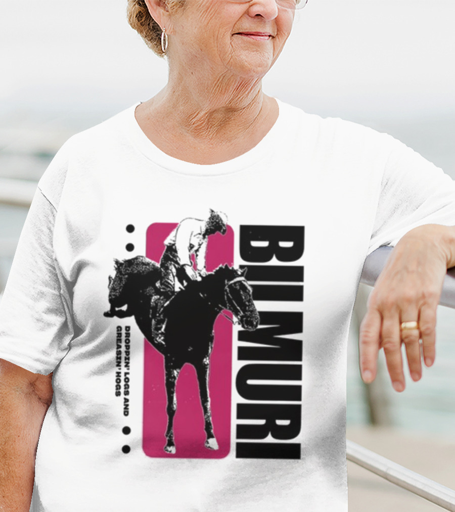 Bilmuri Droopy Loops And Greenish Horse T-Shirt