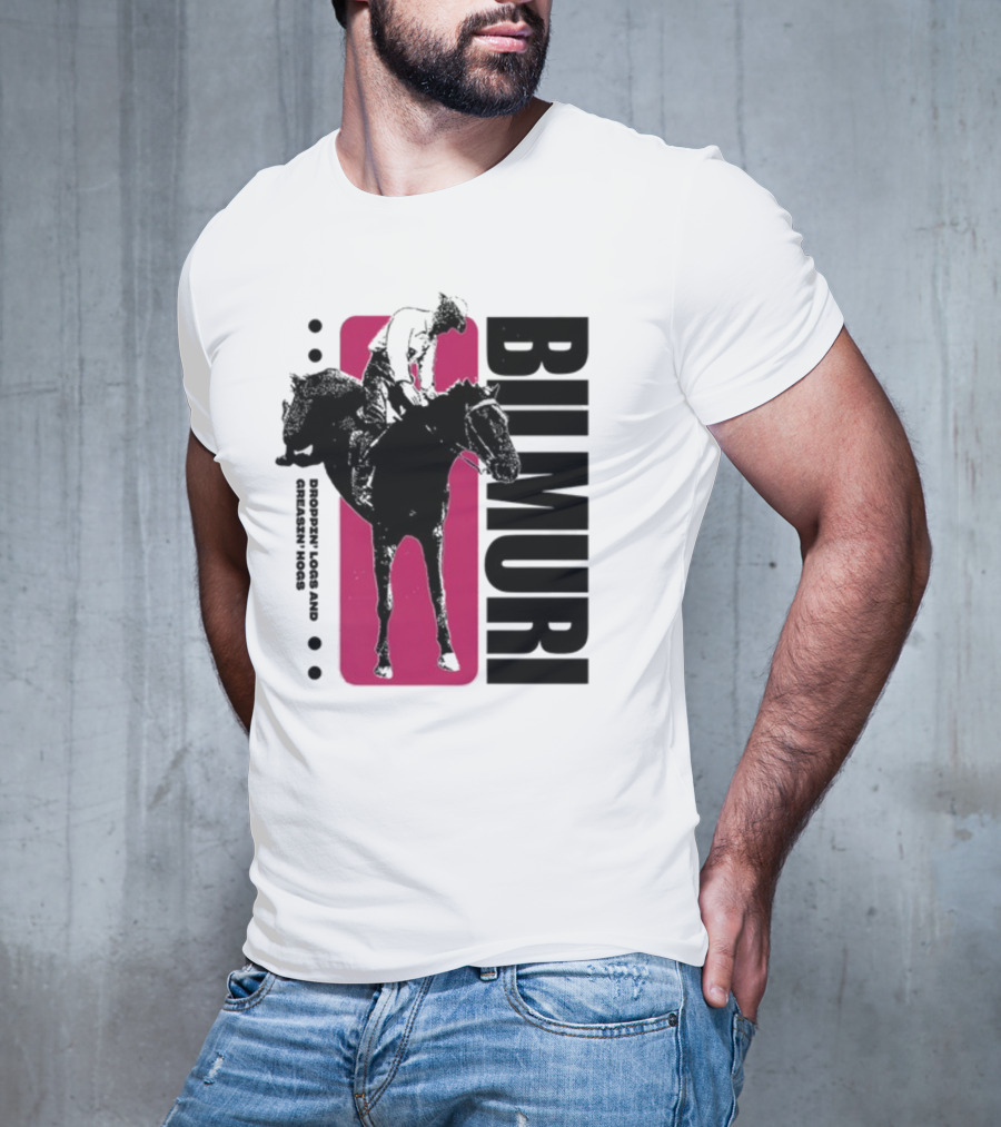Bilmuri Droopy Loops And Greenish Horse T-Shirt