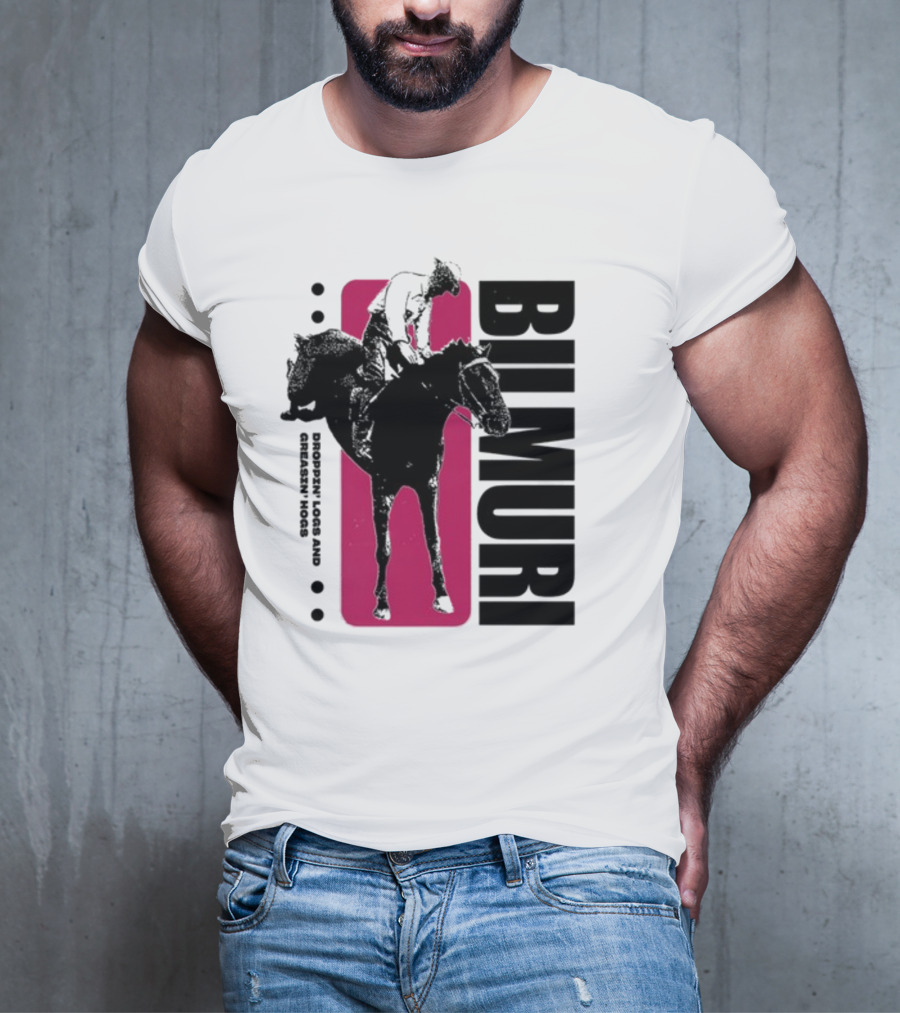 Bilmuri Droopy Loops And Greenish Horse T-Shirt