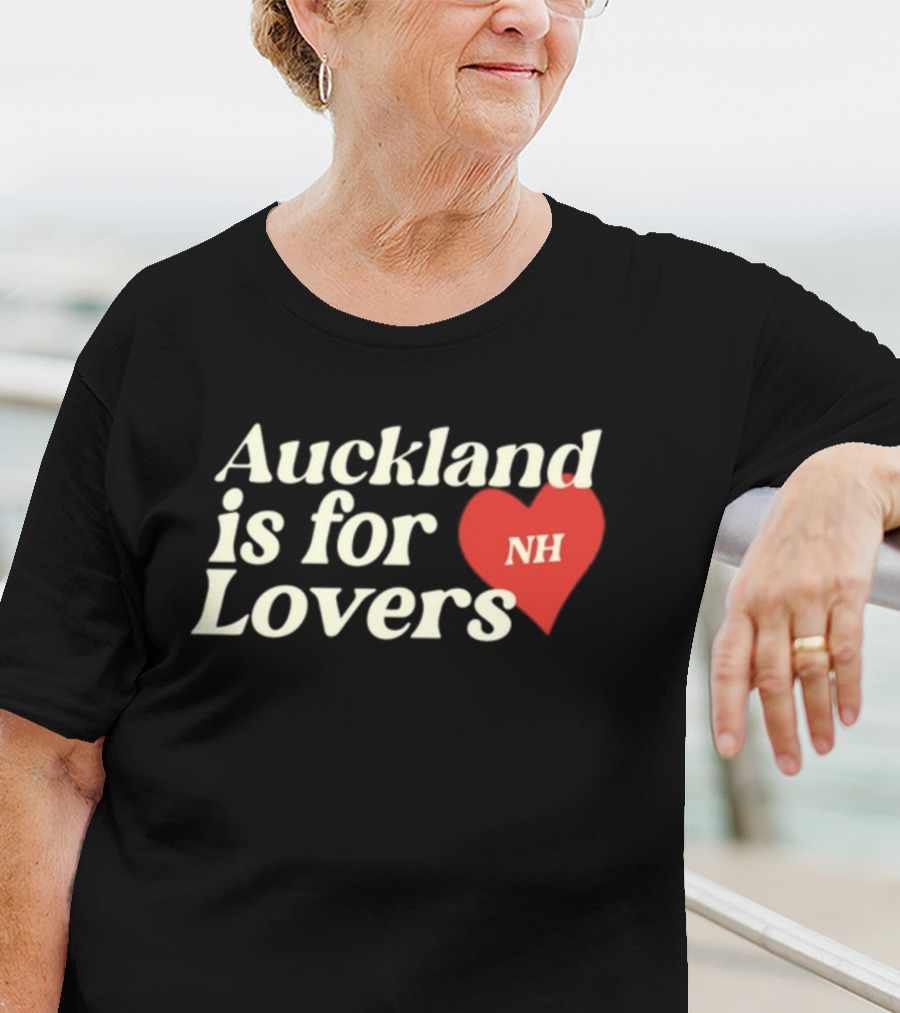 Auckland Is For Lovers NH Heart T-Shirt