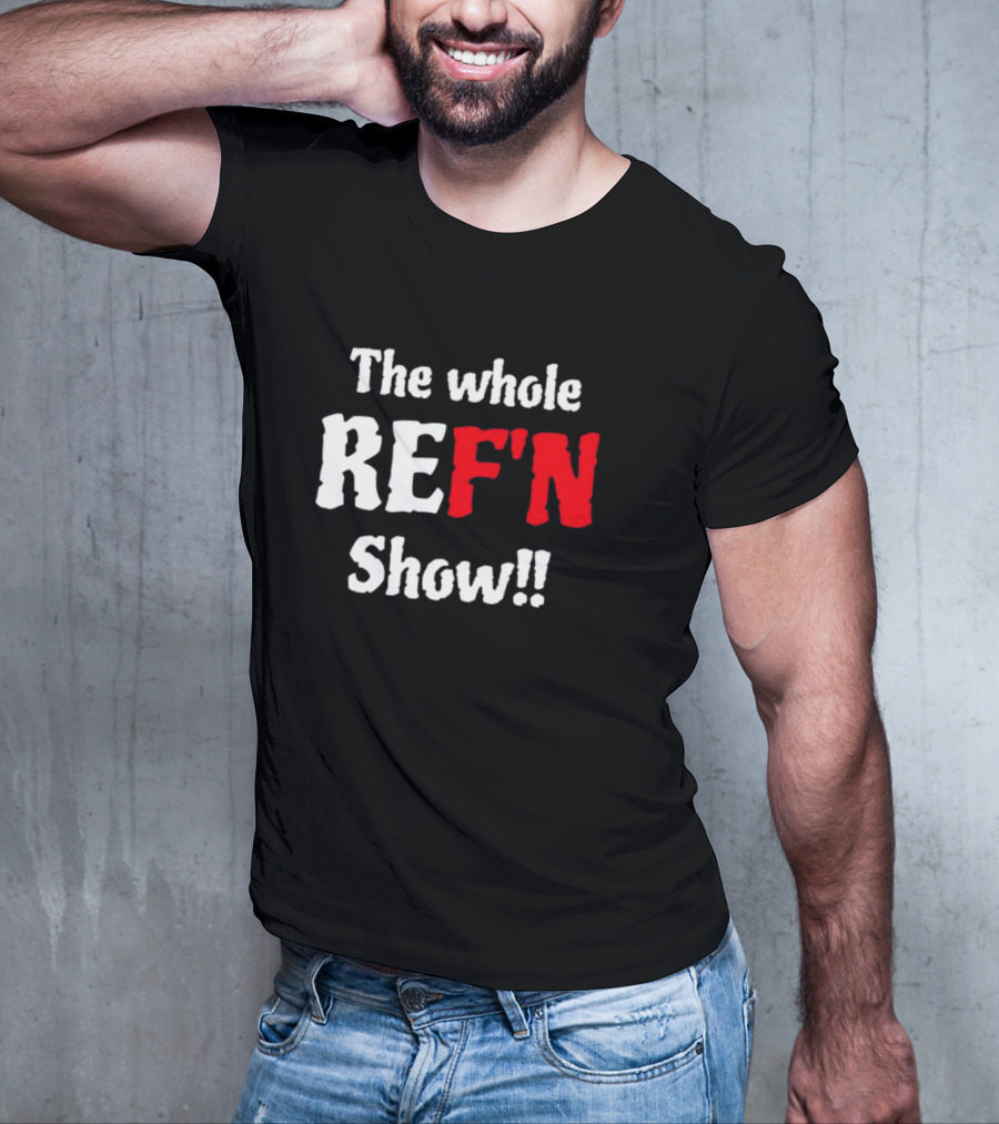 Daphanie Lashaunn Wears The Whole Ref'n Show Ref Bae T-Shirt