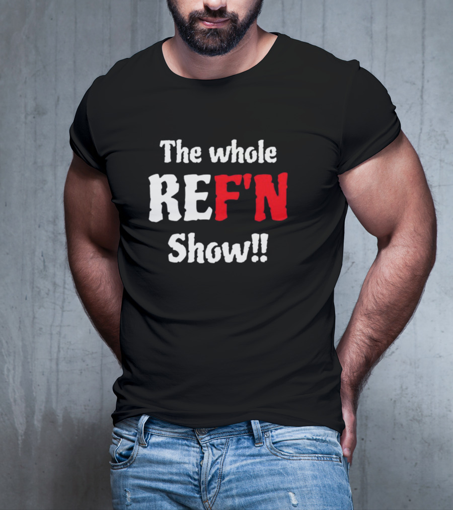Daphanie Lashaunn Wears The Whole Ref'n Show Ref Bae T-Shirt