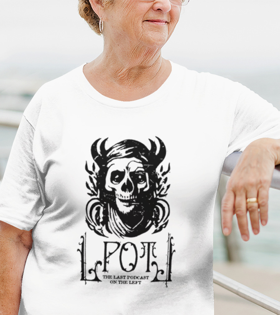 The Last Podcast On The Left LPOTL Pagan Skull T-Shirt