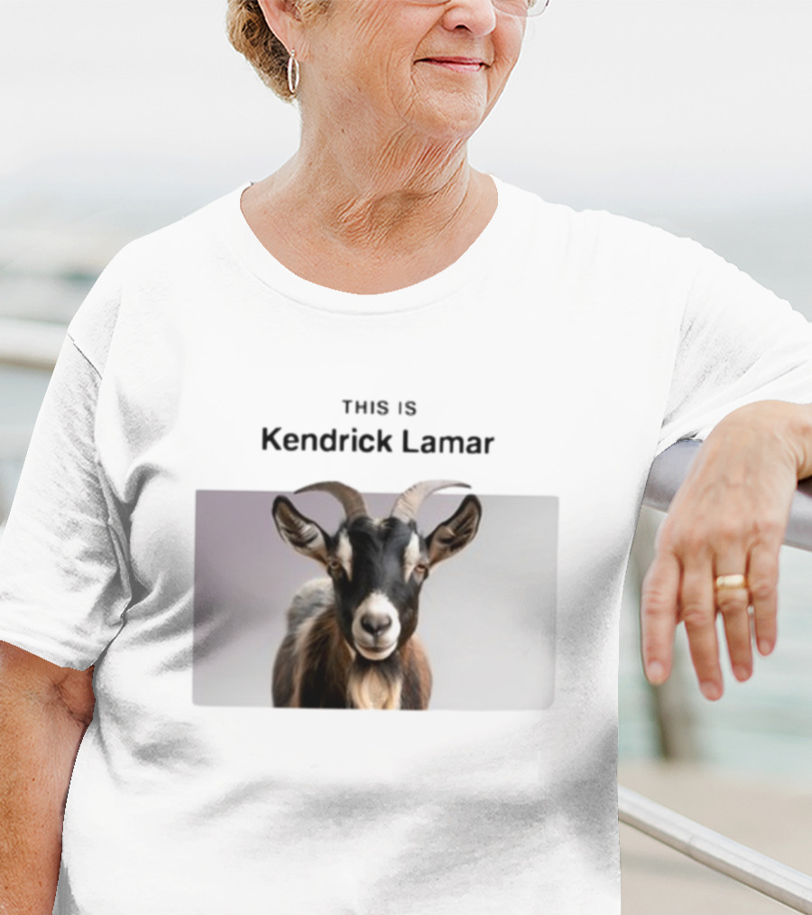 This Is Kendrick Lamar Goat Image T-Shirt