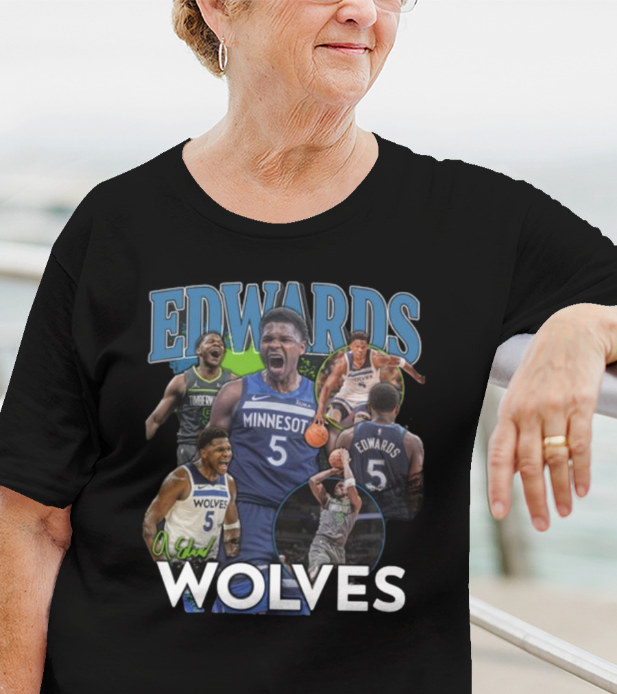 Minnesota Edwards Wolves Basketball Highlights T-Shirt