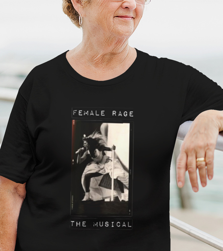 Roseblushstudio Female Rage The Musical Performance Iconic T-Shirt