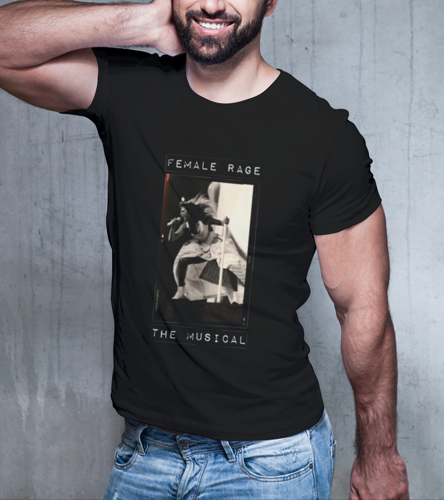 Roseblushstudio Female Rage The Musical Performance Iconic T-Shirt