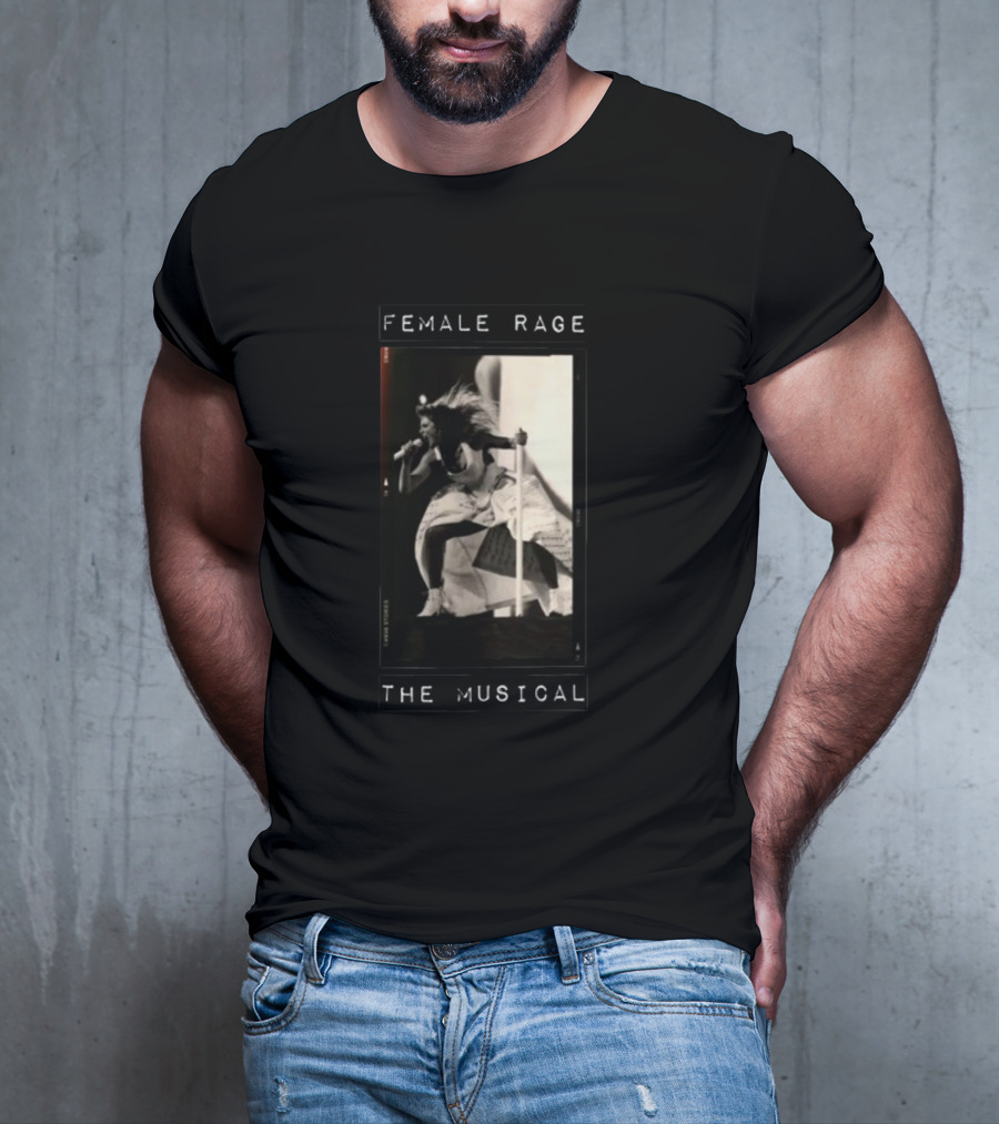 Roseblushstudio Female Rage The Musical Performance Iconic T-Shirt