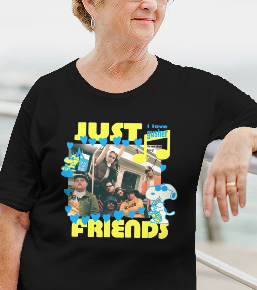 Just Friends Jf Crew I Love Gusher New Album T-Shirt