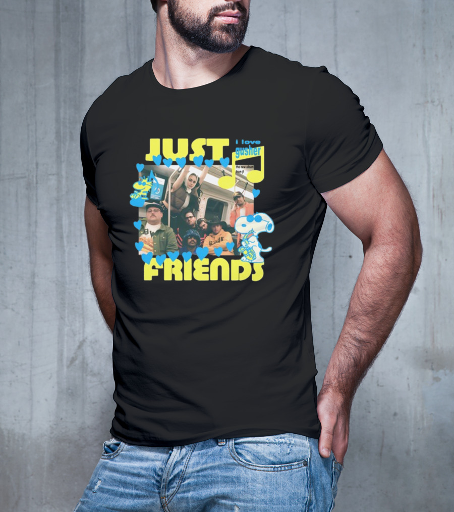 Just Friends Jf Crew I Love Gusher New Album T-Shirt