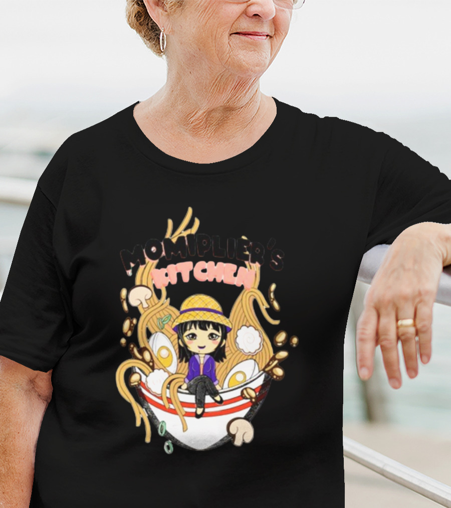 Momiplier's Kitchen Cute Anime Ramen Bowl T-Shirt