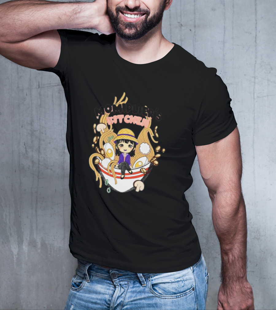 Momiplier's Kitchen Cute Anime Ramen Bowl T-Shirt