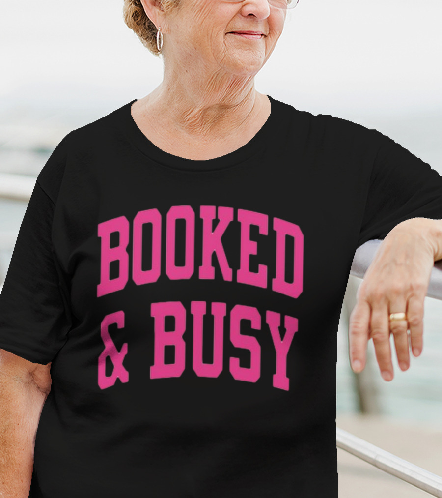 Booked And Busy Girl Tribe Co T-Shirt