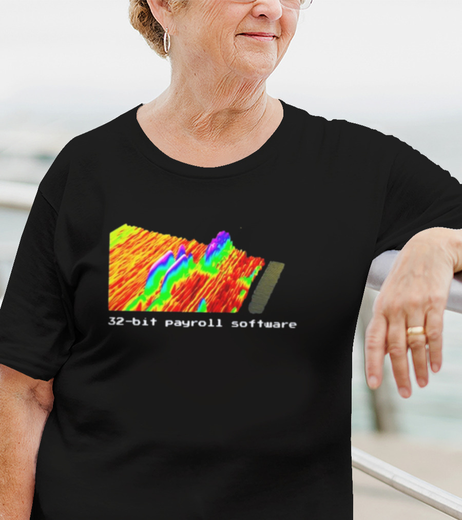 Joinwarp 32-Bit Payroll Software Retro T-Shirt